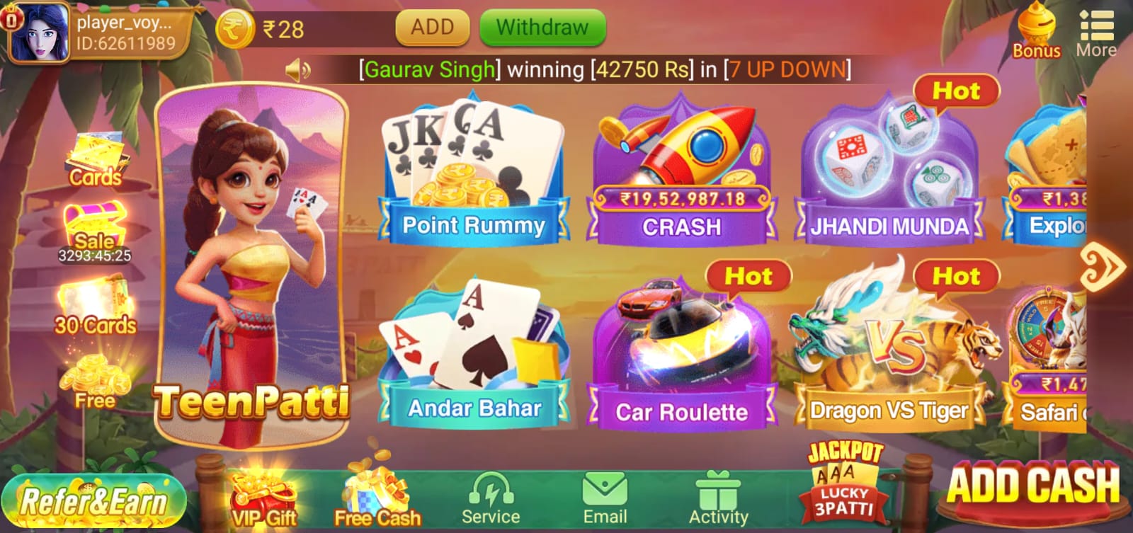 Teen Patti Master Old Version